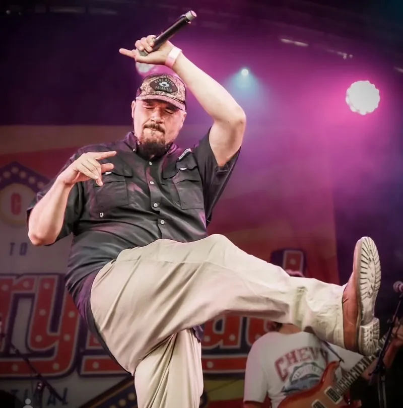The Luke Combs Experience performing live on stage